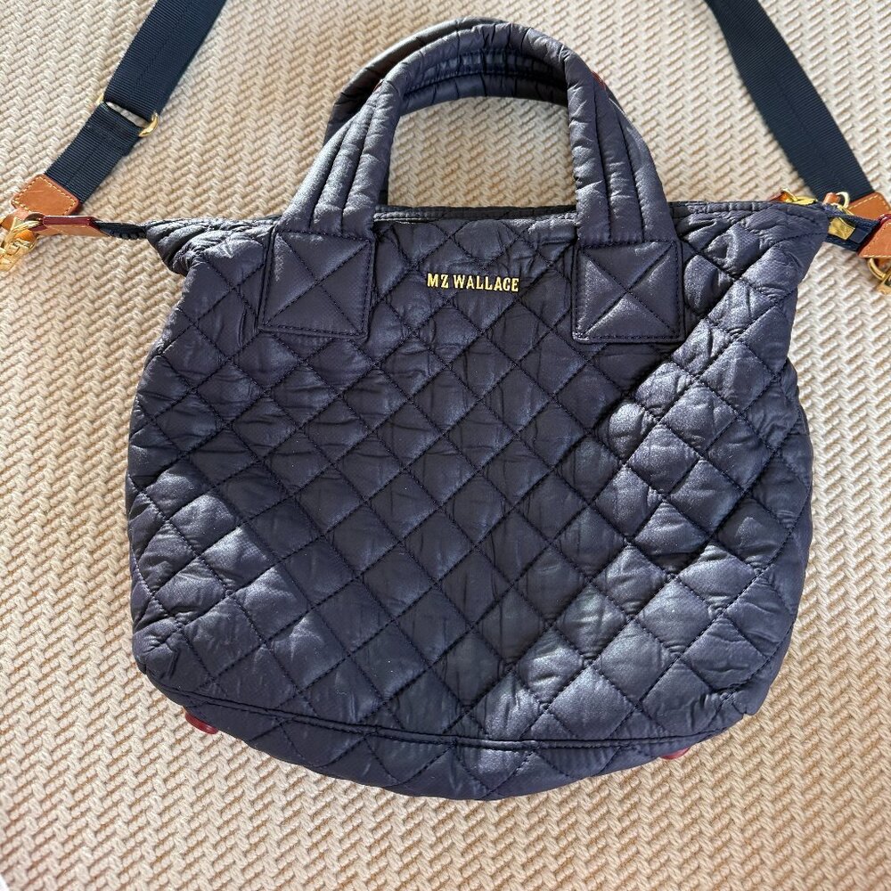 MZ Wallace Small Sutton Deluxe Top Handle with Crossbody